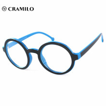 custom round eyeglasses frames without nose pads